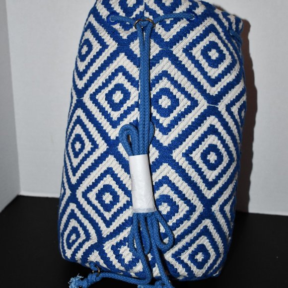 Southern Tide Ikat Pom Pom Tassel Detail Backpack main image 4